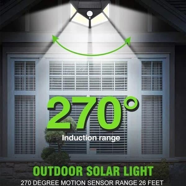 Solar Wireless Security Led Light With Motion Sensor