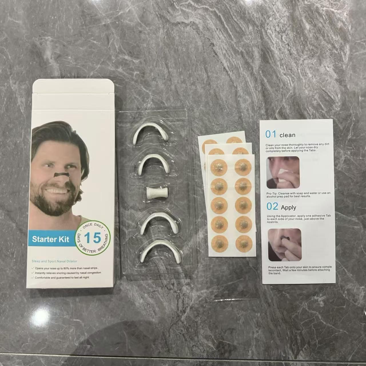 Breathing Nasal Strip Kit