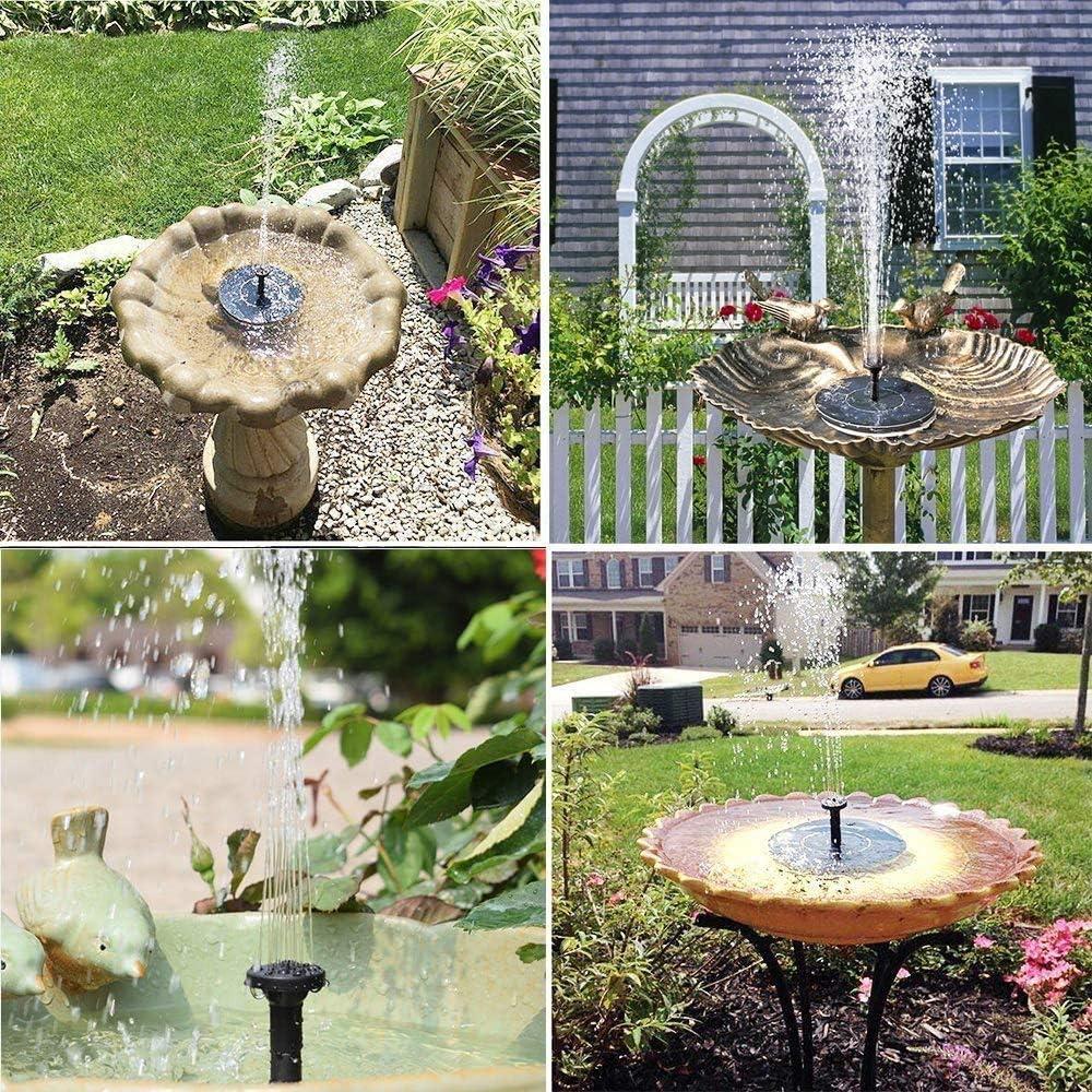 Solar Power Water Fountain
