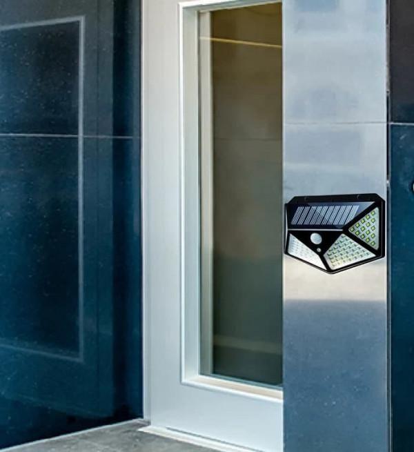 Solar Wireless Security Led Light With Motion Sensor