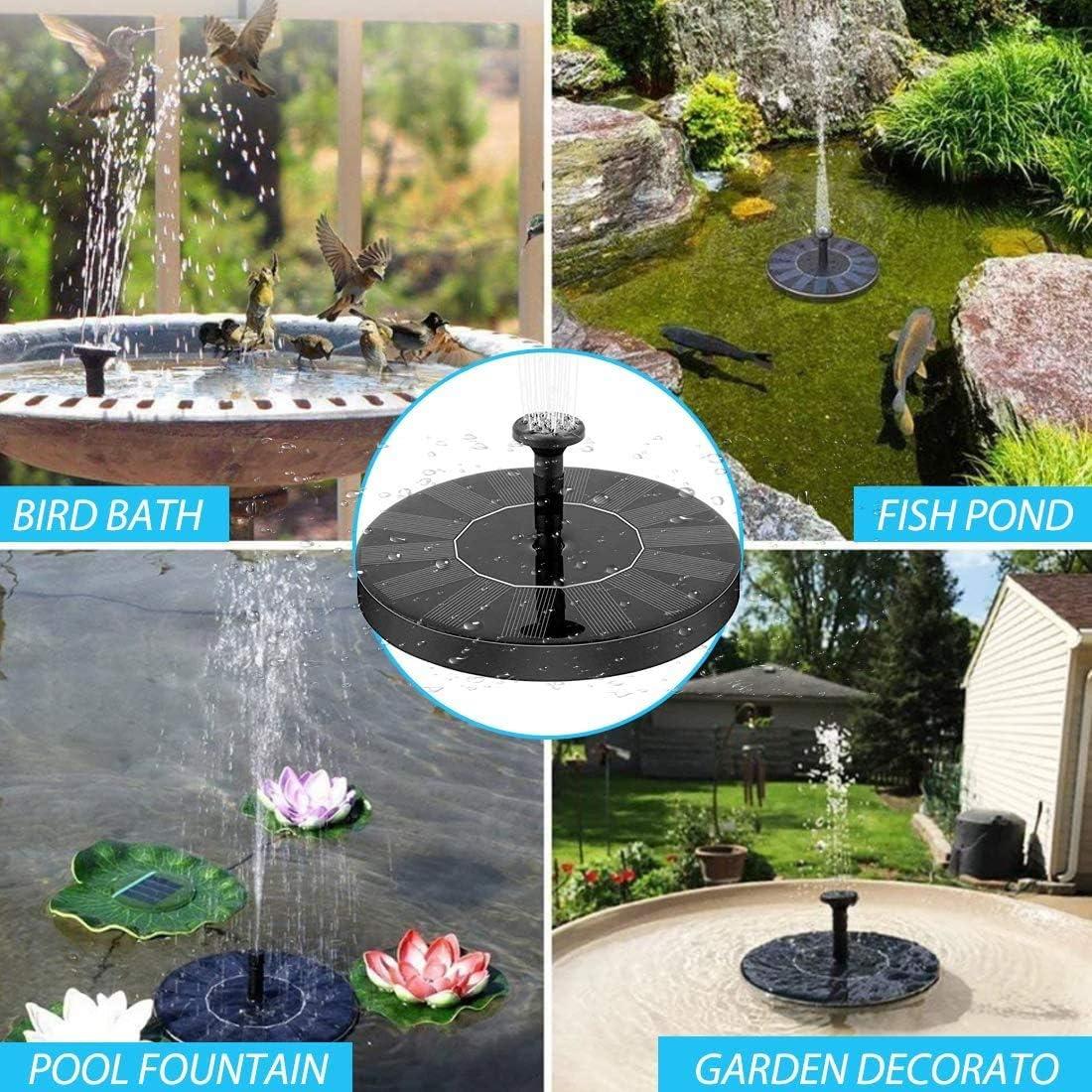 Solar Power Water Fountain